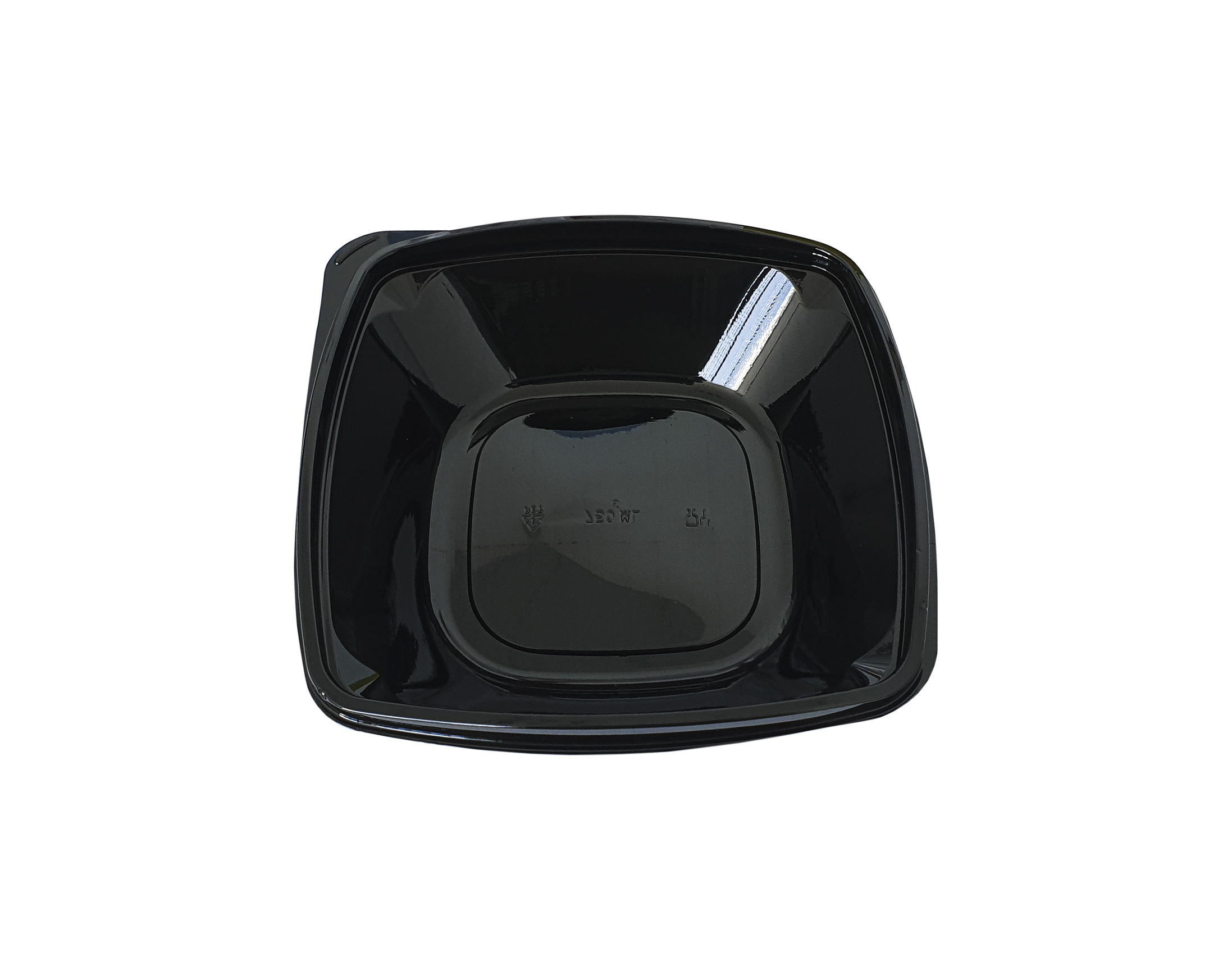 Caserole 750 gr patrate negre 50 buc/set